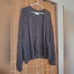 Women's Open-Front Knit Cardigan